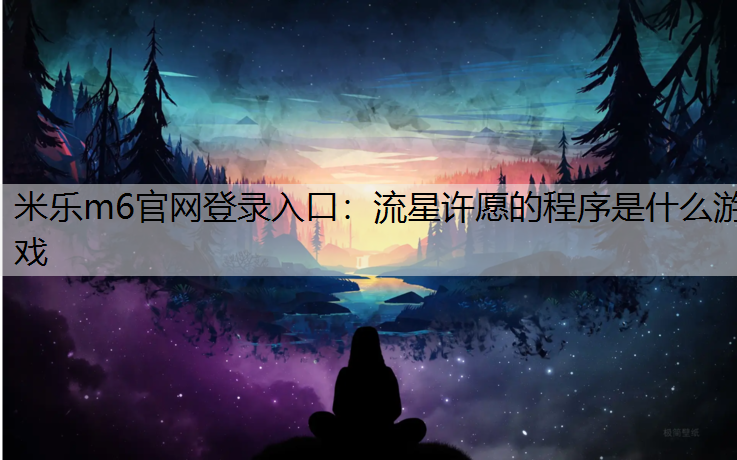 流星许愿的程序是什么游戏