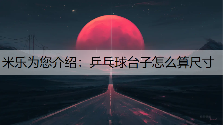 乒乓球台子怎么算尺寸